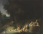 Rembrandt van Rijn, 'Diana med Actaeon og Callisto', 1634/1635.