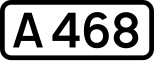 UK road A468.svg