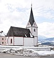 English: Mortuary, former parish church Deutsch: Aufbahrungshalle, ehemalige Pfarrlkirche