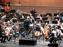 Venice - La Fenice - rehearsal of John Eliot Gardiner 02.JPG