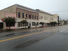 Street in the Downtown Waycross Historic District Waycross Hx District.JPG