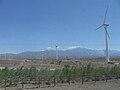 Goldwind turbines in operation at a wind farm Outside Ürumqi