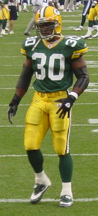 <span class="mw-page-title-main">Ahman Green</span> American gridiron football player (born 1977)