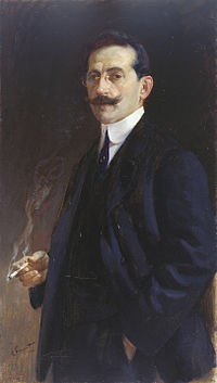 Autoportrét, Enrique Simonet (1918)