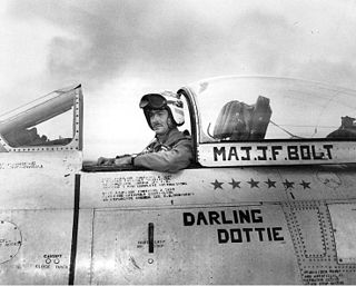 <span class="mw-page-title-main">John F. Bolt</span> U.S. naval aviator and flying ace (1921–2004)