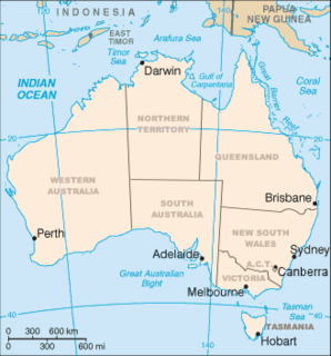 States and territories of Australia First-level subdivision of Australia