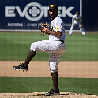 <span class="mw-page-title-main">Miguel Díaz (baseball)</span> Dominican baseball player (born 1994)