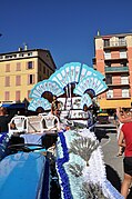 Miss Corso at the Corso of Lavender in Digne