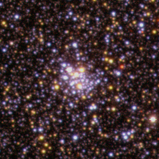 <span class="mw-page-title-main">NGC 306</span> Open star cluster in the constellation Tucana