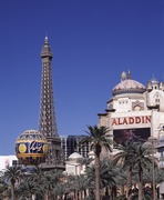 Paris Casino and Aladdin Hotels, Las Vegas, Nevada LCCN2011630284.tif