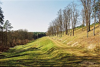 <span class="mw-page-title-main">Berm</span> Raised bank of land or barrier