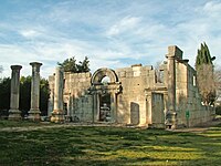 Рушевине древне синагоге Кфар Барам