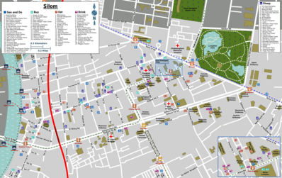 Map of Bangkok/Silom