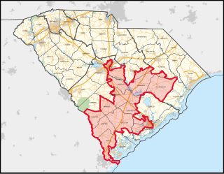 <span class="mw-page-title-main">South Carolina's 6th congressional district</span> U.S. House district for South Carolina