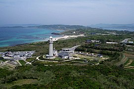 角島灯台空撮