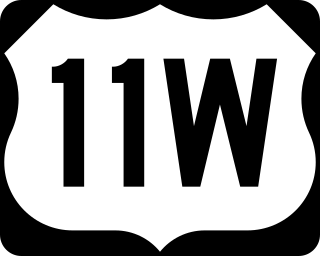 <span class="mw-page-title-main">U.S. Route 11W</span> Suffixed section of U.S. Highway in Tennessee and Virginia in the United States