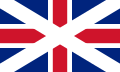 Škotska inačica britanske zastave, korištena tijekom 17. stoljeća.