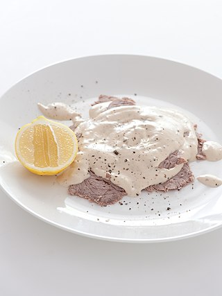 <i>Vitello tonnato</i> Veal dish