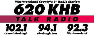 <span class="mw-page-title-main">WKHB (AM)</span> Radio station in Irwin, Pennsylvania, United States