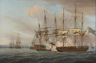 <span class="mw-page-title-main">Battle of the Basque Roads</span> 1809 naval battle during the Napoleonic Wars