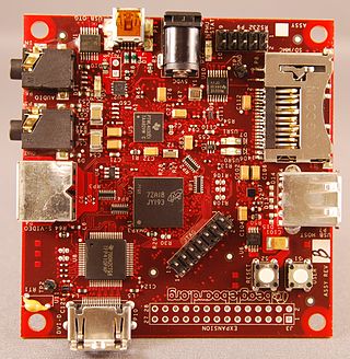 <span class="mw-page-title-main">BeagleBoard</span> Single board computer