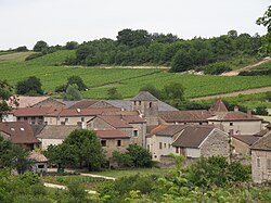 Skyline of Bissy-la-Mâconnaise