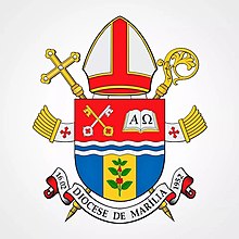 Coat of arms of the Diocese of Marília