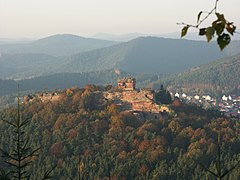 9.3.06 Ruine Drachenfels im Wasgau