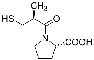 <span class="mw-page-title-main">ACE inhibitor</span> Class of medications used primarily to treat high blood pressure