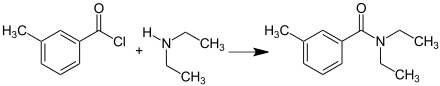 Synthese von DEET