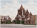 A circa 1900 photograph of the church