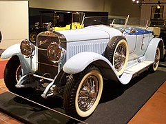 1934 イスパノ・スイザ H6B Million-Guiet Dual-Cowl Phæton（フランス）