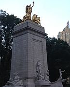 Historical Marker Columbus Circle Manhattan New York.jpg