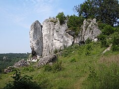 Krucze Skały od południowego wschodu