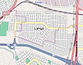 OpenStreetMap se kaart van Langa