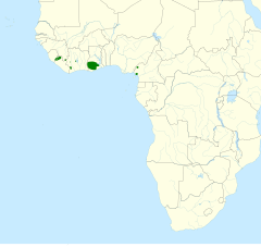 Mapa występowania