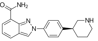 <span class="mw-page-title-main">Niraparib</span> Anti-cancer medication