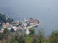 Vista de Lierna, en el Lago de Como.