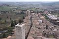 View of San Gimignano from the Torre Grossa