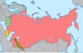 Četiri republike SSSR + 2 narodne republike