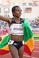 Tirunesh Dibaba op 7 juni 2008 geboren op 1 juni 1985