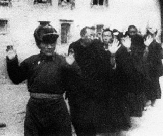 <span class="mw-page-title-main">1959 Tibetan uprising</span> Uprising in Lhasa, Tibet, against the Peoples Republic of China