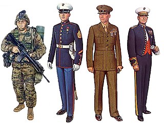 <span class="mw-page-title-main">Uniforms of the United States Marine Corps</span> US military uniform