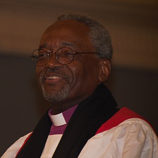 <span class="mw-page-title-main">Michael Curry (bishop)</span> Presiding Bishop of The Episcopal Church since 2015