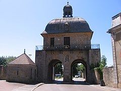 Porte des Moulins in the old city wall.