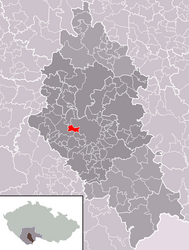 Branišov – Mappa