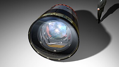 Rendering of the LSST camera
