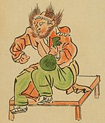 Sitting Daikokuten, from the Kakuzenshō