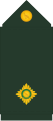 Second lieutenant (Guyana Army)[19]