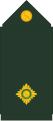 Second lieutenant (Guyana Army)[20]